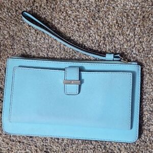 Kate Spade Light Blue Wristlet